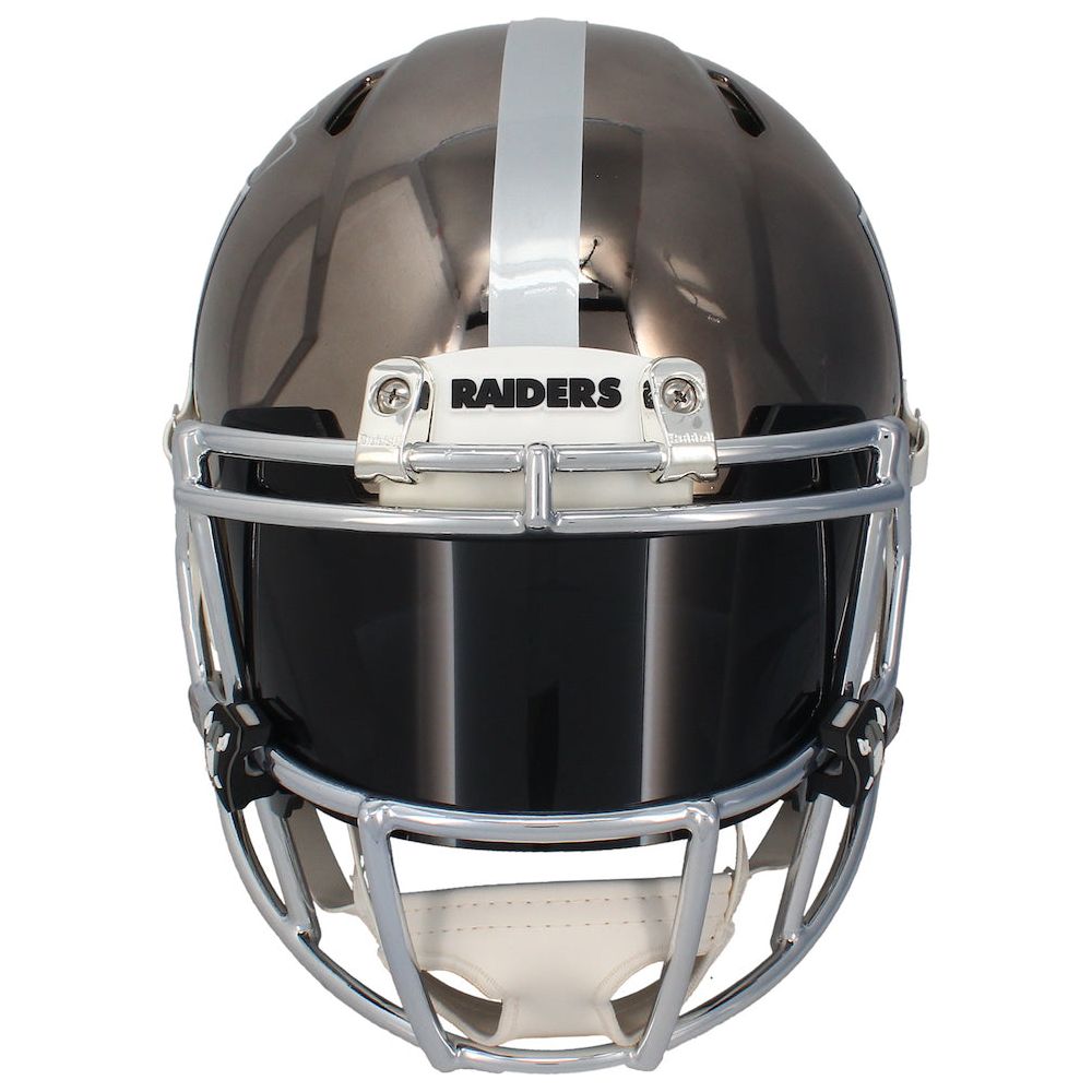 Bo Jackson Autographed Raiders Chrome Authentic Helmet Beckett & GDL LE 1/34