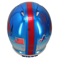 Josh Allen Autographed Chromed Bills Speed Authentic Helmet Beckett GDL LE 17/17