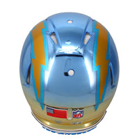 Justin Herbert Autographed Los Angeles Chargers Chromed Authentic Speed Helmet Beckett & GDL LE 1/10