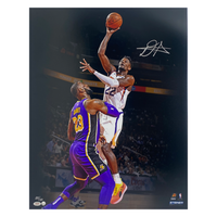Deandre Ayton Autographed Suns "Over LeBron" 16" x 20" Photo LE 22/50 Steiner