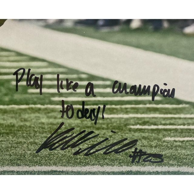 Kyren Williams Autographed / Inscribed 16" x 20" Photo Beckett / GDL LE 1/23
