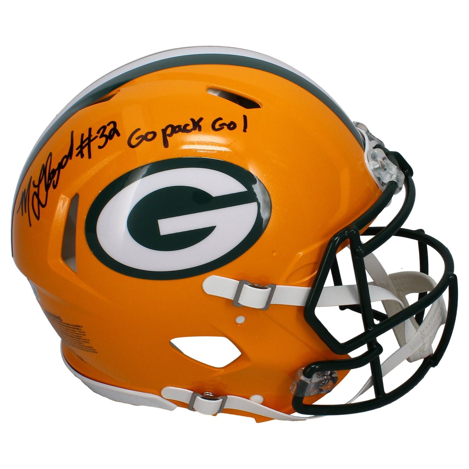 MarShawn Lloyd Autographed "Go Pack Go" Authentic Helmet Beckett / GDL LE 1/32