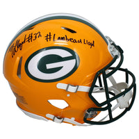 MarShawn Lloyd Autographed "#Lambeau Lloyd" Speed Helmet Beckett / GDL LE 1/32