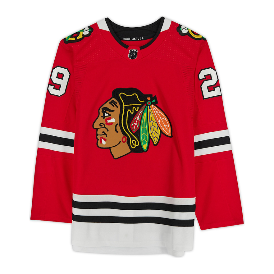 MARC-ANDRE FLEURY Autographed 500th NHL Win Chicago Blackhawks Authentic Jersey FANATICS