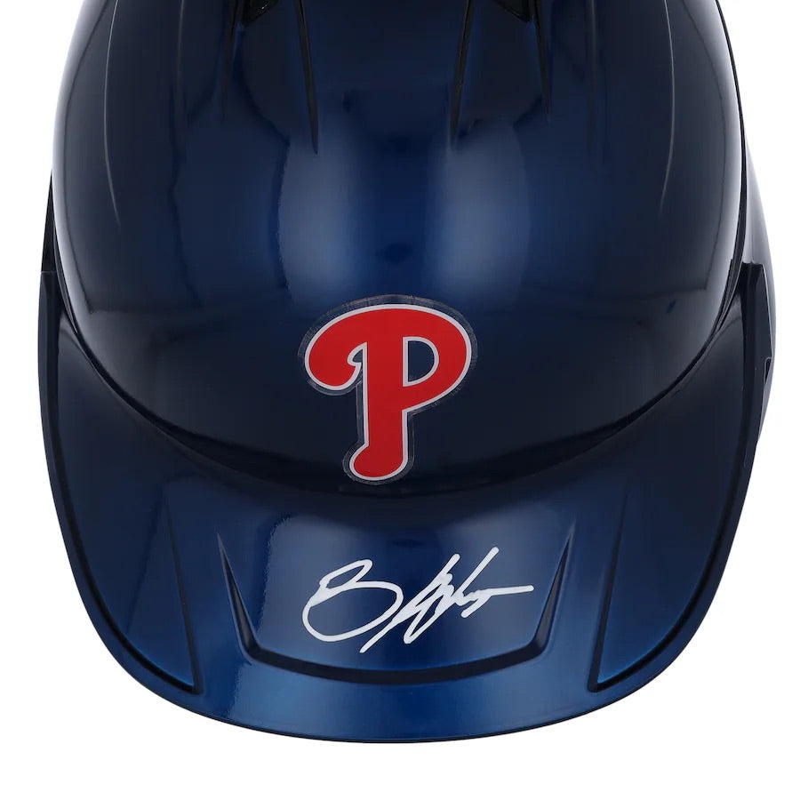 Bryce Harper Autographed Philadelphia Phillies Chrome Full Size Batting Helmet Fanatics