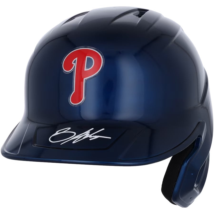 Bryce Harper Autographed Philadelphia Phillies Chrome Full Size Batting Helmet Fanatics