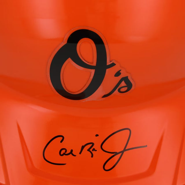 Cal Ripken Jr. Autographed Orioles Chrome Alt. Full Size Batting Helmet Fanatics