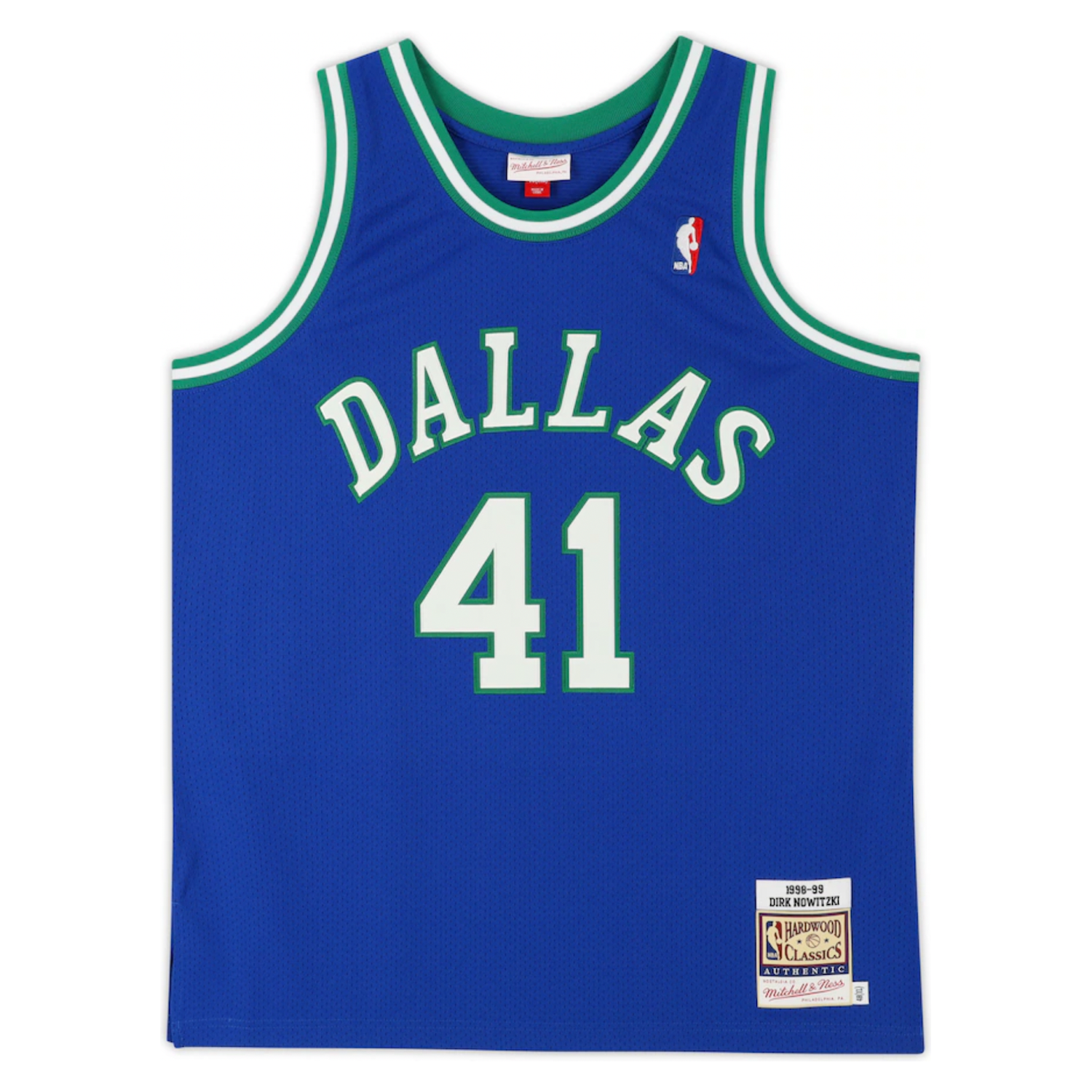 Dirk Nowitzki Autographed "HOF 23" Dallas Mavericks Blue Authentic Jersey Fanatics