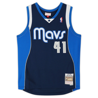 Dirk Nowitzki Autographed "HOF 23" Dallas Mavericks 2010 Blue Nike Jersey Fanatics