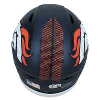 Troy Franklin Autographed Denver Broncos  Mid-Size Speedflex MIDI Helmet Beckett