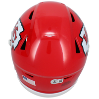 Nick Bolton Autographed Kansas City Chiefs Mid-Size Speedflex MIDI Helmet Beckett