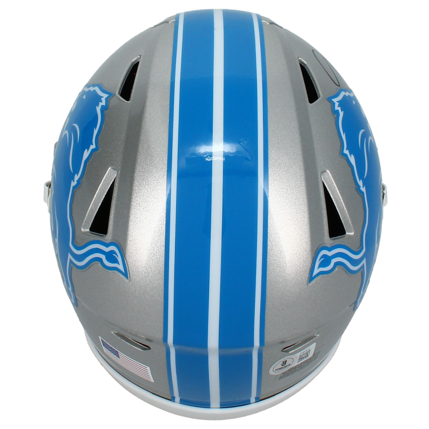 Jameson Williams Autographed Detroit Lions Mid-Size Speedflex MIDI Helmet Beckett