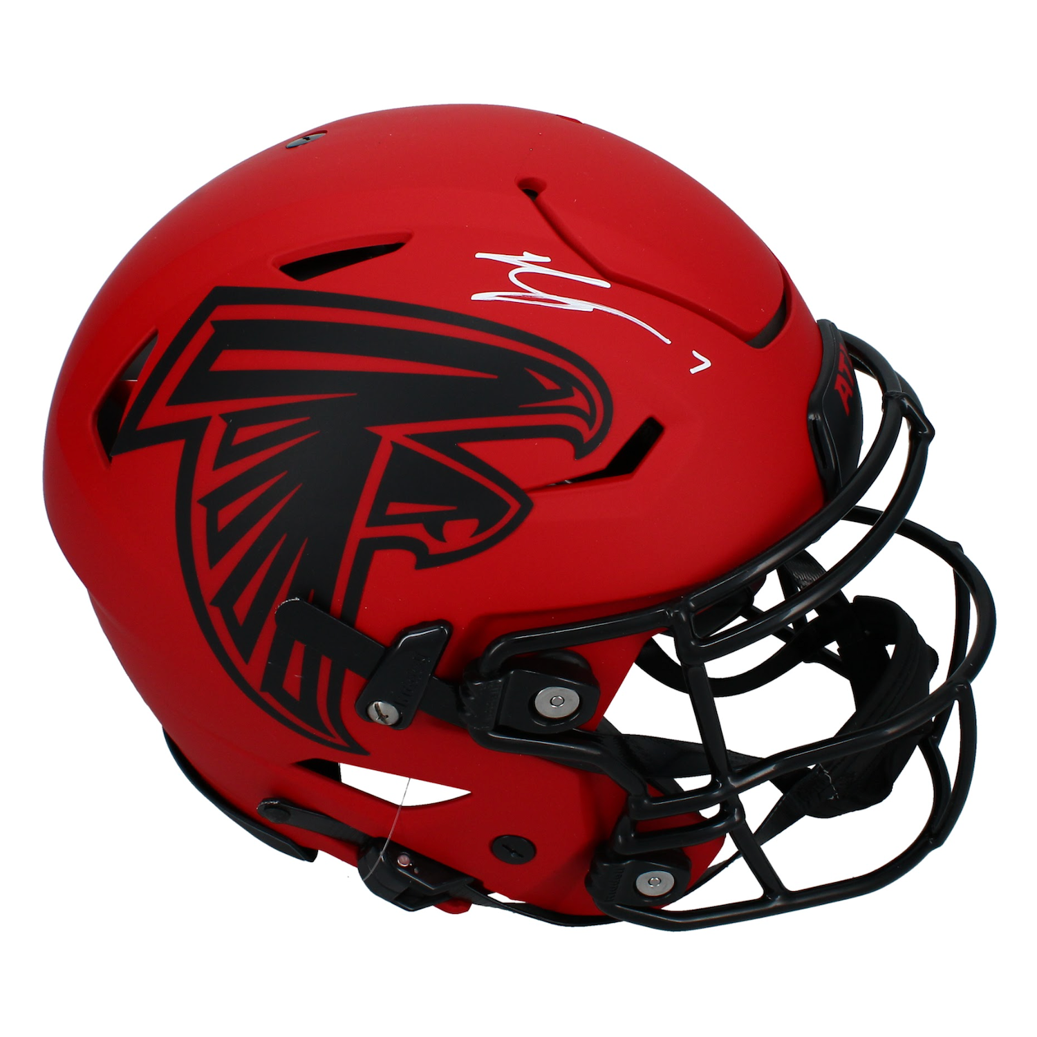 Bijan Robinson Autographed Atlanta Falcons RAVE Speedflex Authentic Helmet Beckett