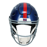Abdul Carter Autographed New York Giants Speedflex Authentic Helmet Beckett