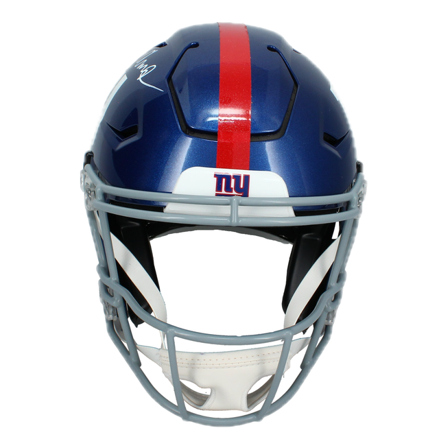 Abdul Carter Autographed New York Giants Speedflex Authentic Helmet Beckett