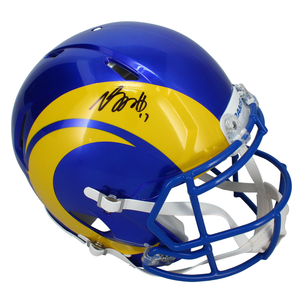 Davante Adams Autographed Los Angeles Rams Authentic Speed Helmet Beckett
