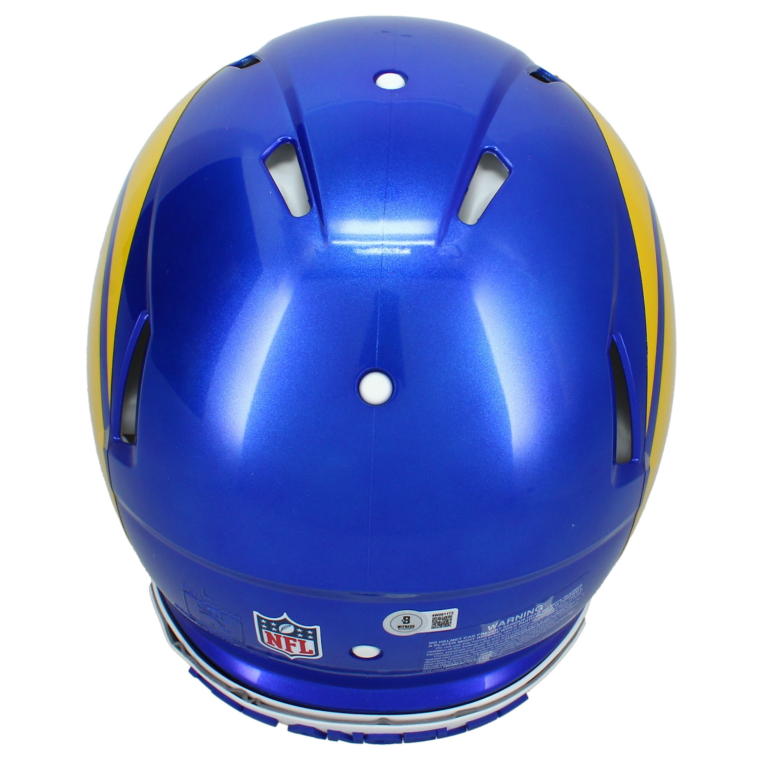 Davante Adams Autographed LA Rams Authentic Speed Helmet w/ Visor Beckett