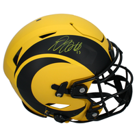 Davante Adams Autographed Rams 'RAVE' Speedflex Authentic Helmet Beckett