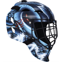 PHILIPP GRUBAUER Signed Seattle Kraken Full Size Goalie Mask FANATICS