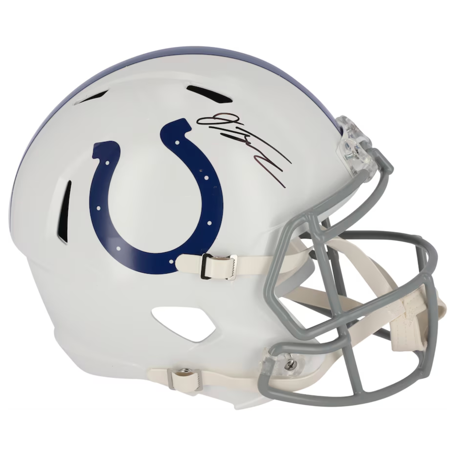 Jonathan Taylor Autographed Indianapolis Colts Speed Helmet Fanatics