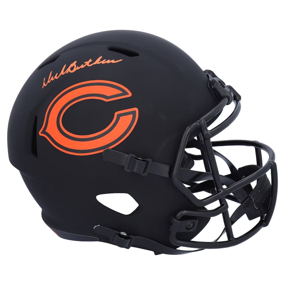 DICK BUTKUS Autographed Chicago Bears Eclipse Full Size Helmet FANATICS