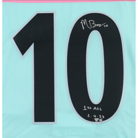 Matty Beniers Autographed "1st ASG." Seattle Kraken 2023 Adidas All-Star Jersey Fanatics