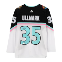 Linus Ullmark Autographed "1st ASG 2/4/23" Authentic All-Star Jersey Fanatics