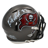 Rob Gronkowski Autographed Tampa Bay Buccaneers Speed Mini Helmet Radtke
