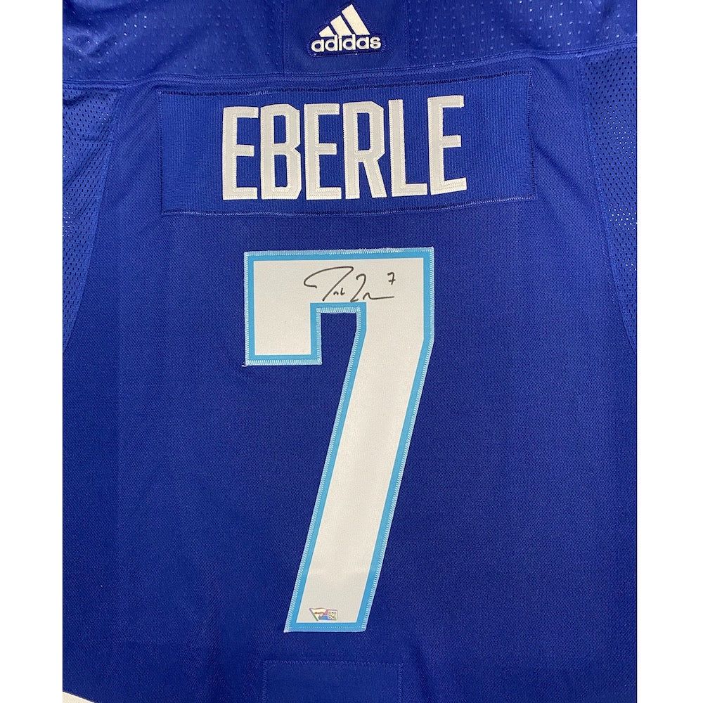 JORDAN EBERLE Autographed Seattle Kraken 2022 All Star Game Authentic Jersey FANATICS