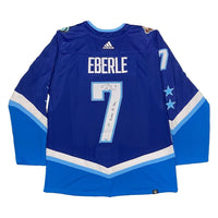 JORDAN EBERLE Autographed Seattle Kraken "1st Kraken All Star" Authentic ASG Jersey FANATICS