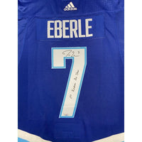 JORDAN EBERLE Autographed Seattle Kraken "1st Kraken All Star" Authentic ASG Jersey FANATICS