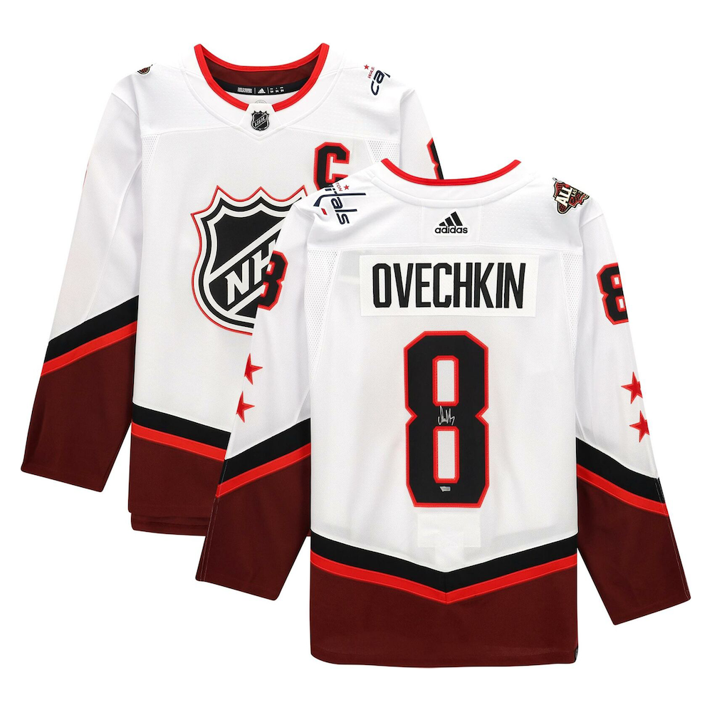 ALEX OVECHKIN Autographed Washington Capitals Authentic 2022 All Star Game Jersey FANATICS