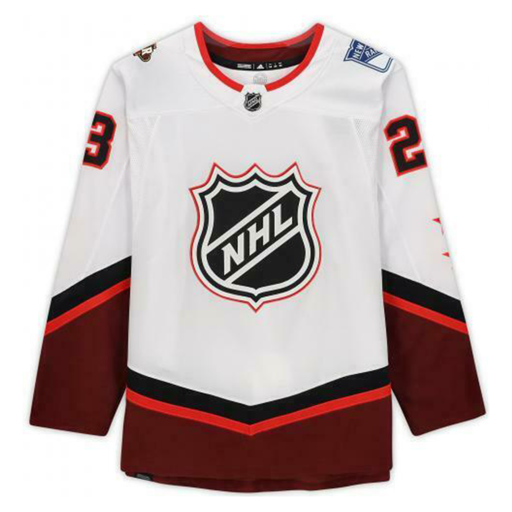 ADAM FOX Autographed "1st NHL ASG 2/5/22" Authentic All Star Jersey FANATICS