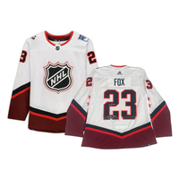 ADAM FOX Autographed "1st NHL ASG 2/5/22" Authentic All Star Jersey FANATICS