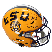 Odell Beckham Jr. Autographed LSU "Geaux Tigers" Speedflex Helmet Beckett