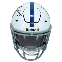 Edgerrin James Autographed Colts Mid-Size Speedflex MIDI Helmet Beckett