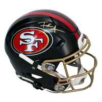 Frank Gore Autographed San Francisco 49ers Rivalries SpeedFlex Authentic Helmet Beckett