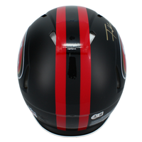 Frank Gore Autographed 49ers Rivalries Authentic Speed Helmet Beckett