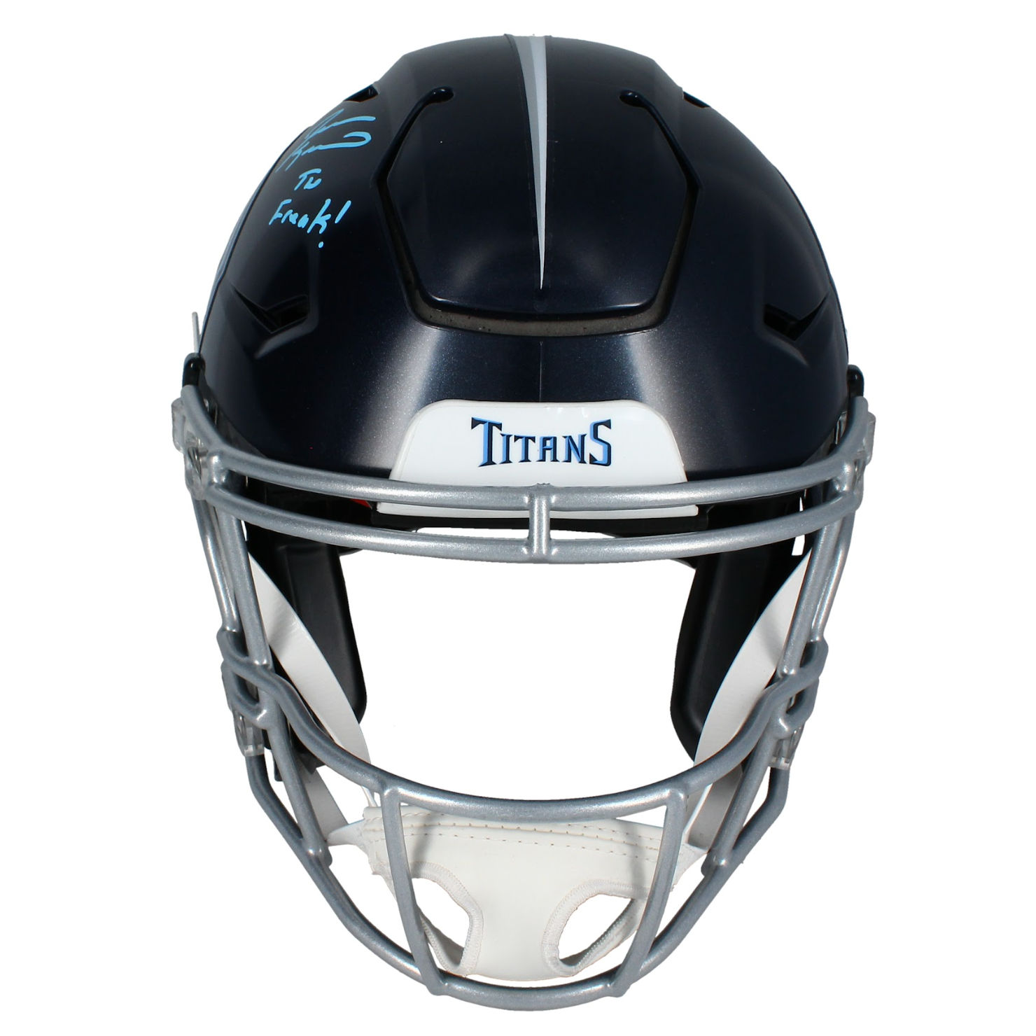 Jevon Kearse Autographed "The Freak" Tennessee Titans SpeedFlex Helmet Beckett