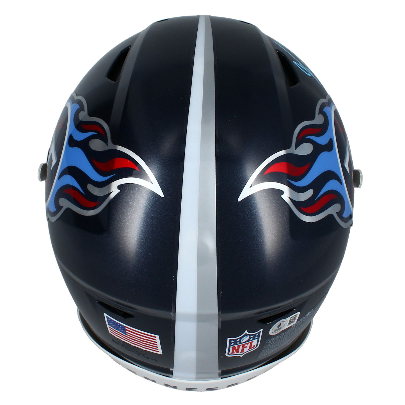 Jevon Kearse Autographed "The Freak" Tennessee Titans SpeedFlex Helmet Beckett