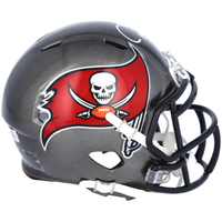 TOM BRADY Autographed Tampa Bay Buccaneers Mini Speed Helmet FANATICS