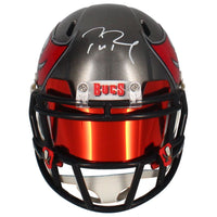 Tom Brady Autographed Buccaneers Speed Mini Helmet w/ Visor Fanatics