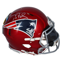 Tom Brady Autographed Patriots Flash Speed Authentic Helmet w/ Visor Fanatics