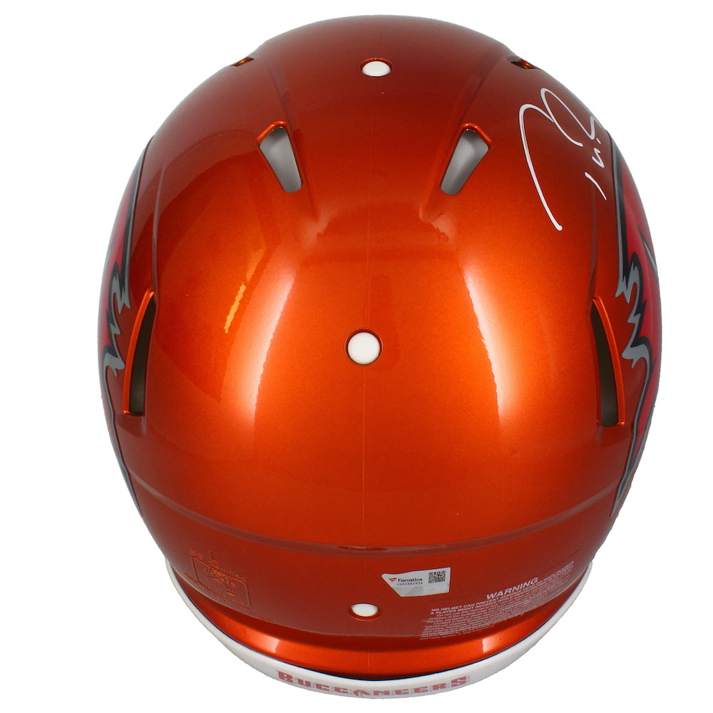 Tom Brady Autographed TB Buccaneers Flash Speed Authentic Helmet Fanatics