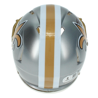 Alvin Kamara Autographed New Orleans Saints Mini Speed Helmet Beckett
