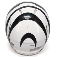 JOE BURROW Autographed Bengals White Alternate Speed Authentic Helmet FANATICS