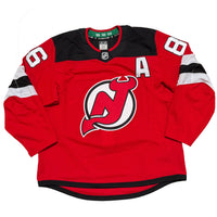 Jack Hughes Autographed New Jersey Devils Red Adidas Authentic Jersey Fanatics