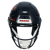 D.J. Moore Autographed "Bear Down!" Bears Authentic SpeedFlex Helmet Beckett