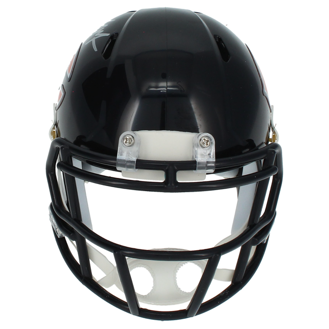 D.J. Moore Autographed Chicago Bears Mini Speed Helmet Beckett