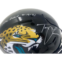 TREVOR LAWRENCE Autographed Jaguars Speed Flex Authentic Helmet FANATICS LE 16